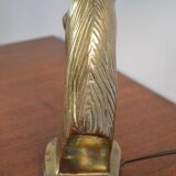 Horse head table lamp from the 70s, signed and numbered