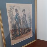 Old lithograph Anïs Toudouze