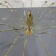 Large Italian brass chandelier, 1960s