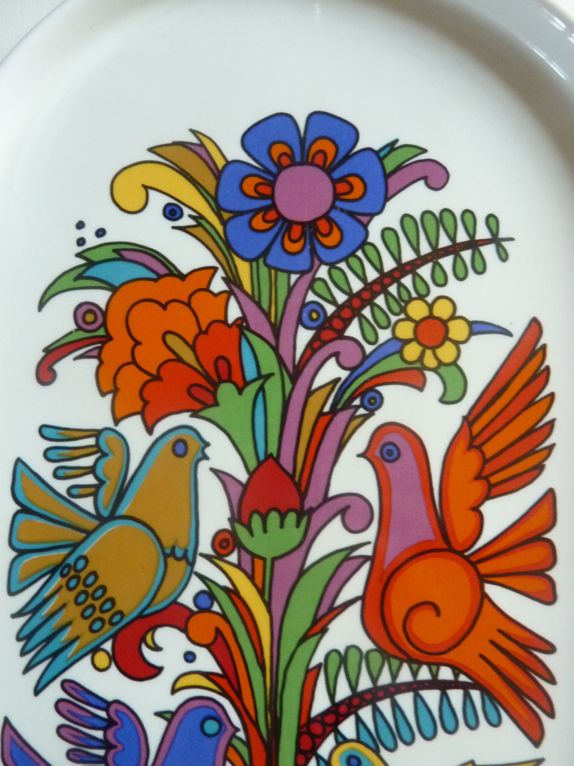 Large flat acapulco villeroy and boch 40 cm
