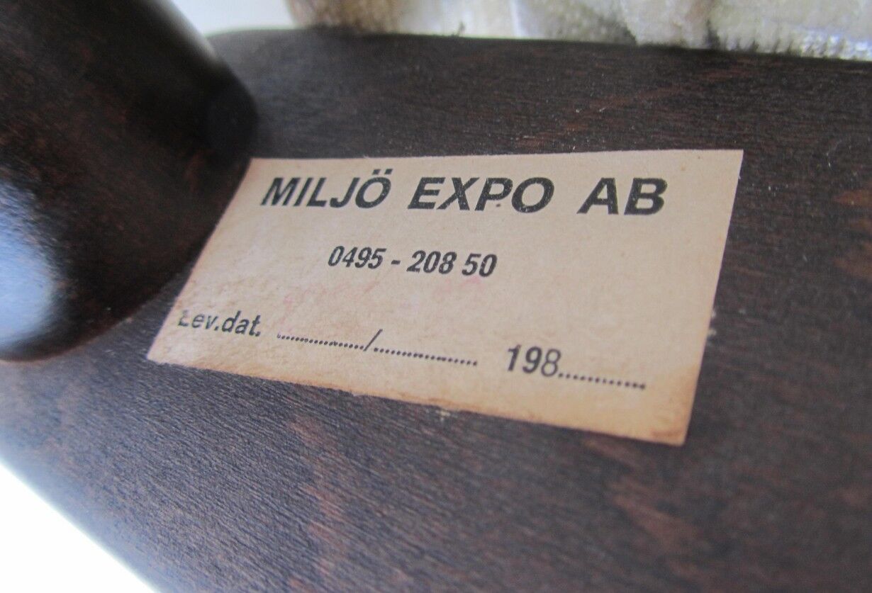 Lounge Easy Chairs by Bror Boije for Dux Miljo Expo, Sweden 1980s, Set of 4