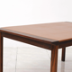 Rosewood and Leather Coffee Table by Hans Olsen