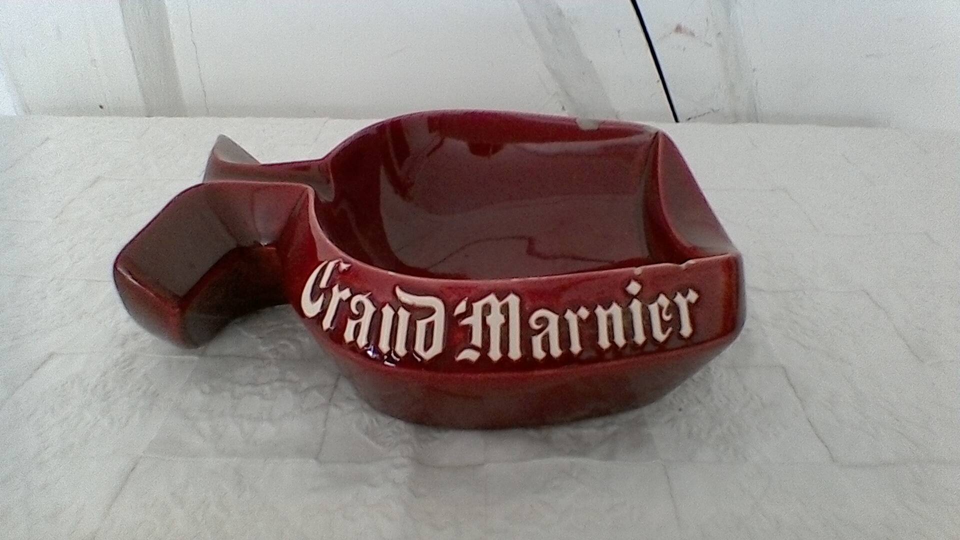 Ashtray for collection, GRAND MARNIER, vintage.