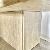 Low table in travertine