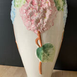 Ceramic vase slip flowers