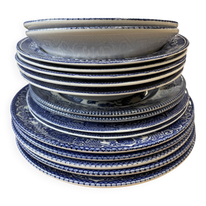 Service à thé anglais - staffordshire