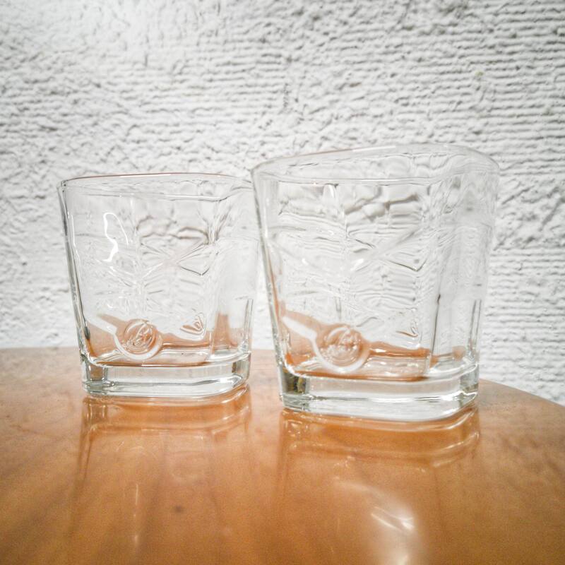 Pair of whiskey glasses