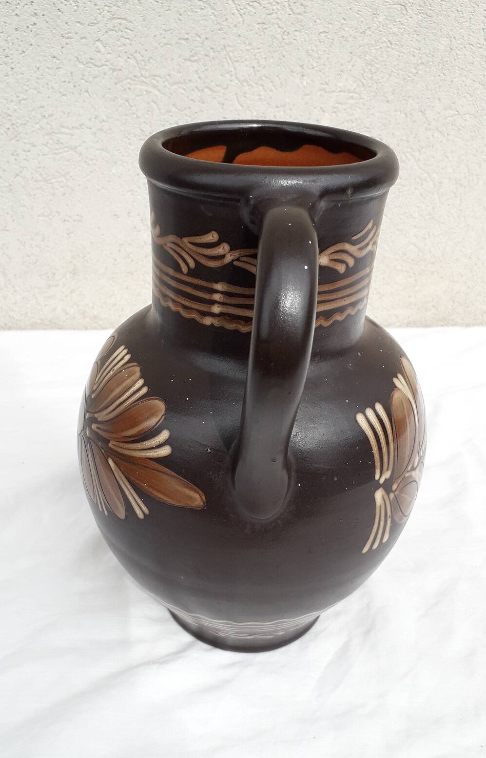 Brown vase