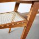 Mid-century Danish teak coffee table with magazine rack, Denmark 1960.