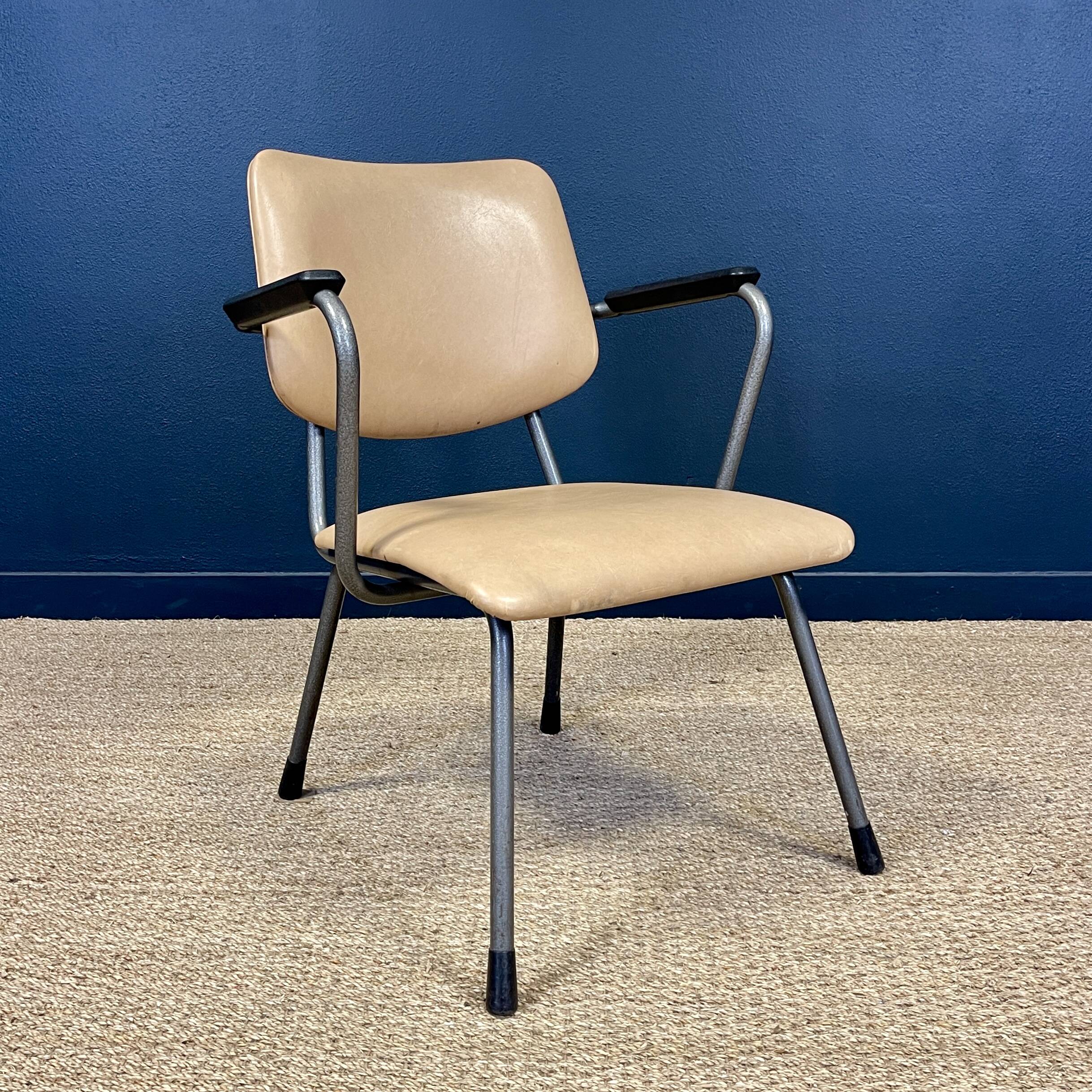 R5 Gispen armchair, 1950s, Netherlands