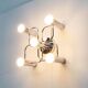 Vintage German Space Age ceiling lamp by Gaetano Sciolari for Leola, 1970s.