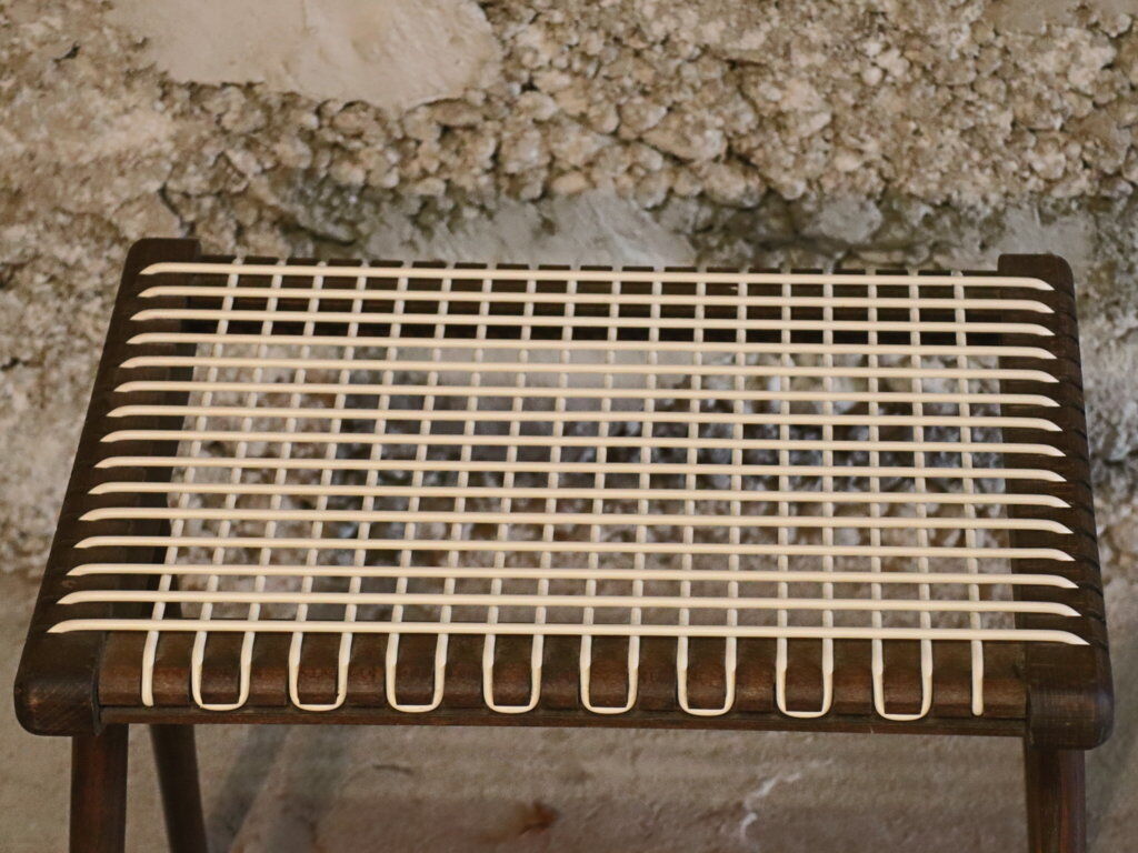 Vintage stool by Georges Tigien 1960