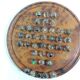 Vintage wooden solitaire game with resin balls and insects – Madaga