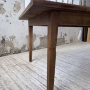 Farm table pitch pine 2 x 1 m from the 1950s