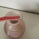 round opaline vase, pink and purple, 1940s