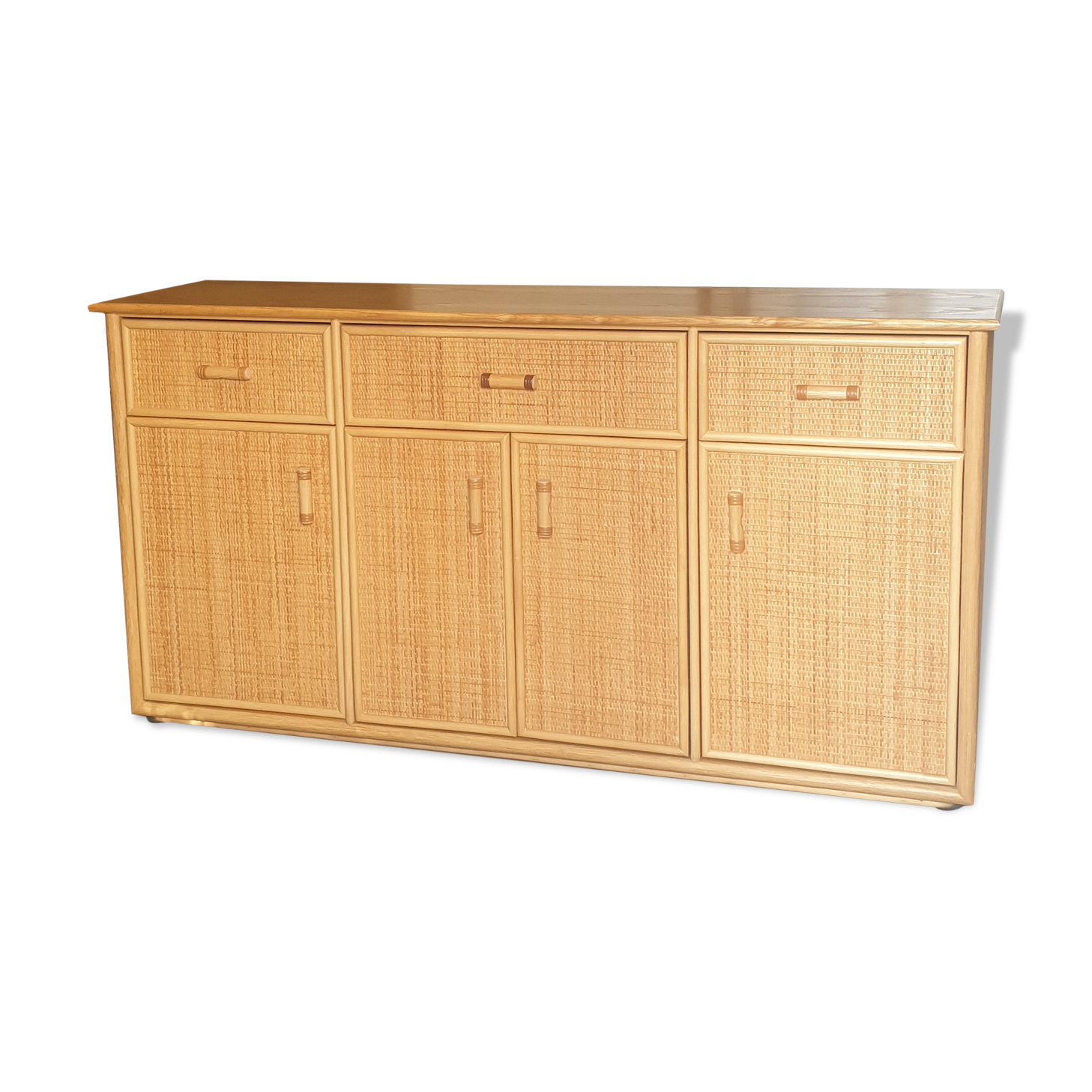 Rattan sideboard