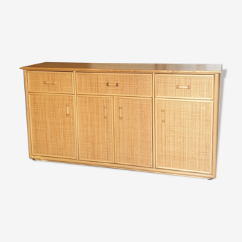 Rattan sideboard