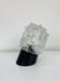RZB wall lamp, chiseled glass, 1960s, vintage