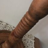 Healing wooden side table.