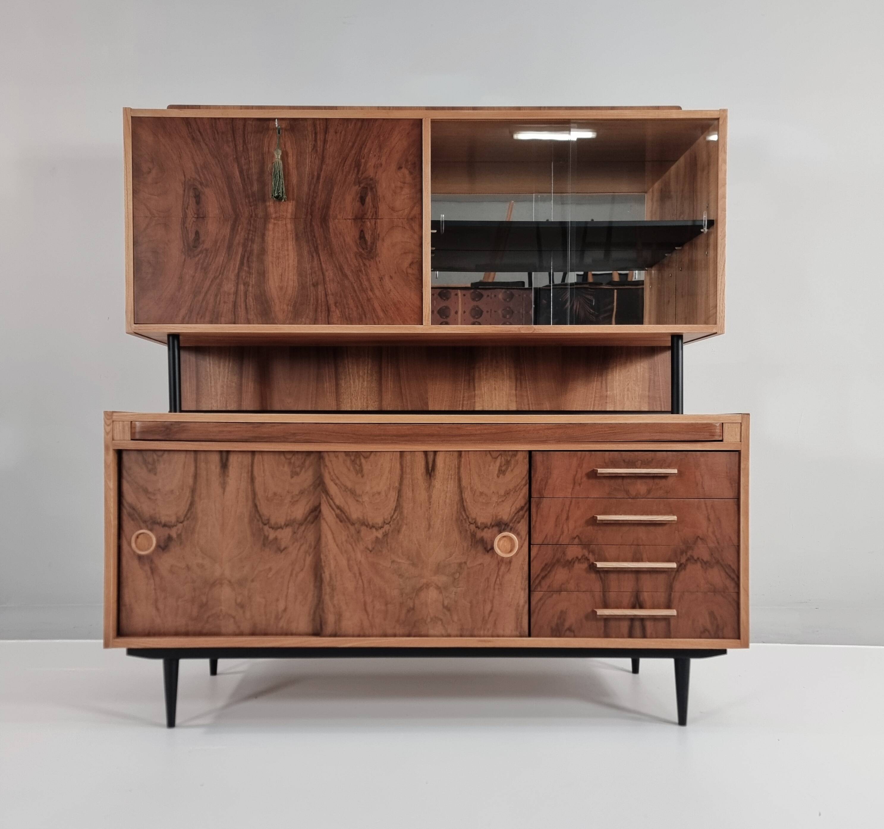 Vintage Sideboard Desk, 1970s