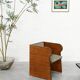 Pair of Swedish modern armchairs, Sweden, 1940s