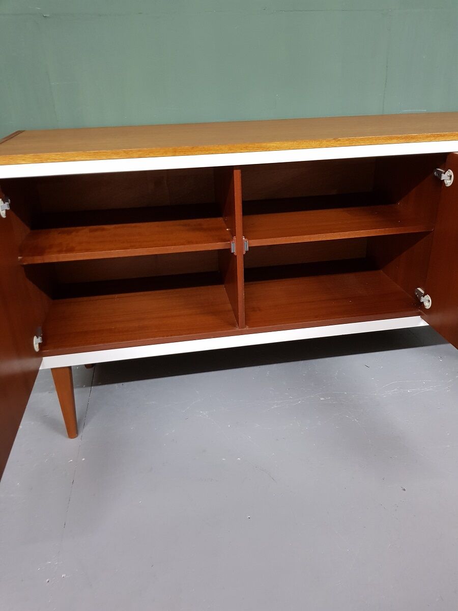 Vintage dutch topform teak sideboard from the 1960