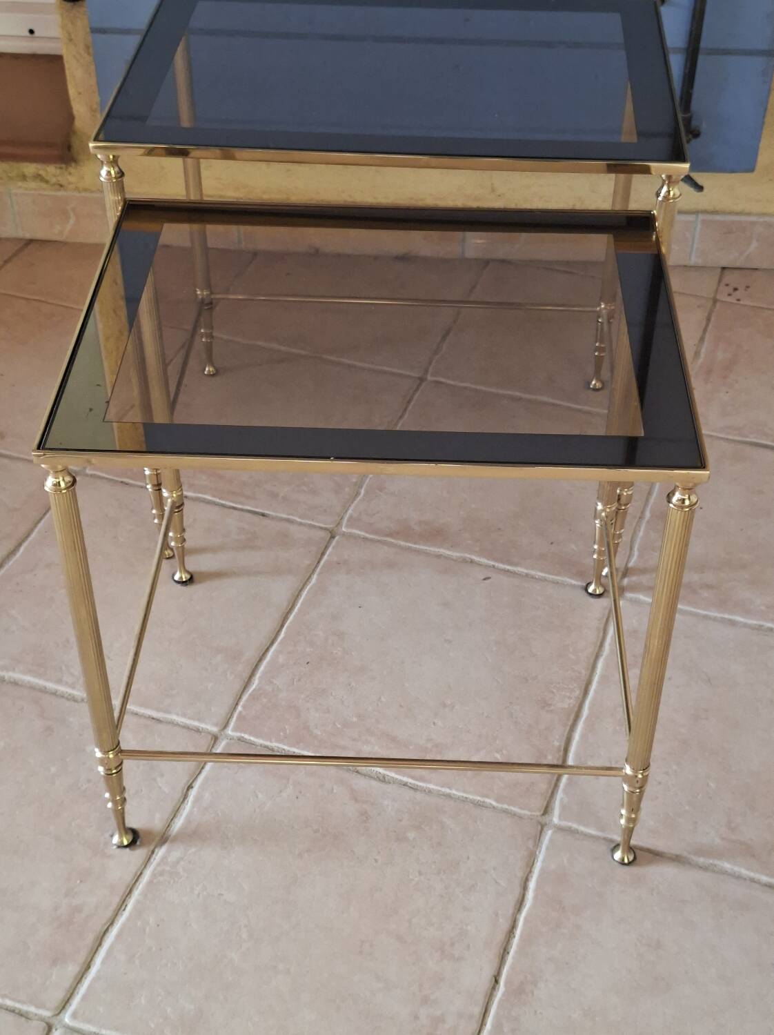 Vintage nesting tables