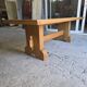 Oak farmhouse table