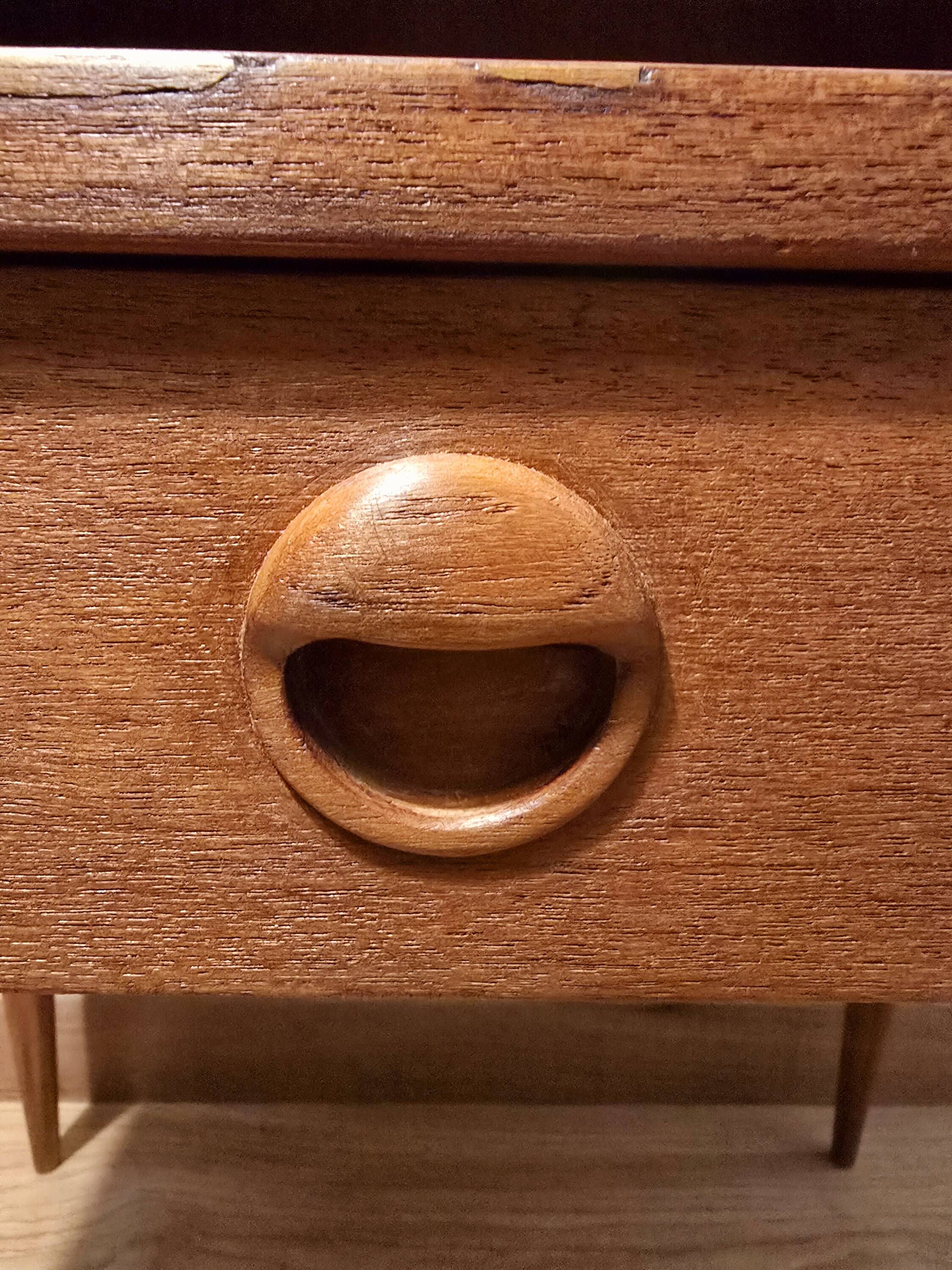 Scandinavian bedside table, 1960s