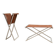 Pair of folding stools by Michael Christensen