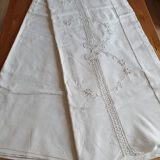 Ancient drapery embroidered with Venice days