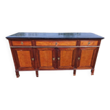 Enfilade early nineteenth fossilized marble top