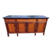 Enfilade early nineteenth fossilized marble top