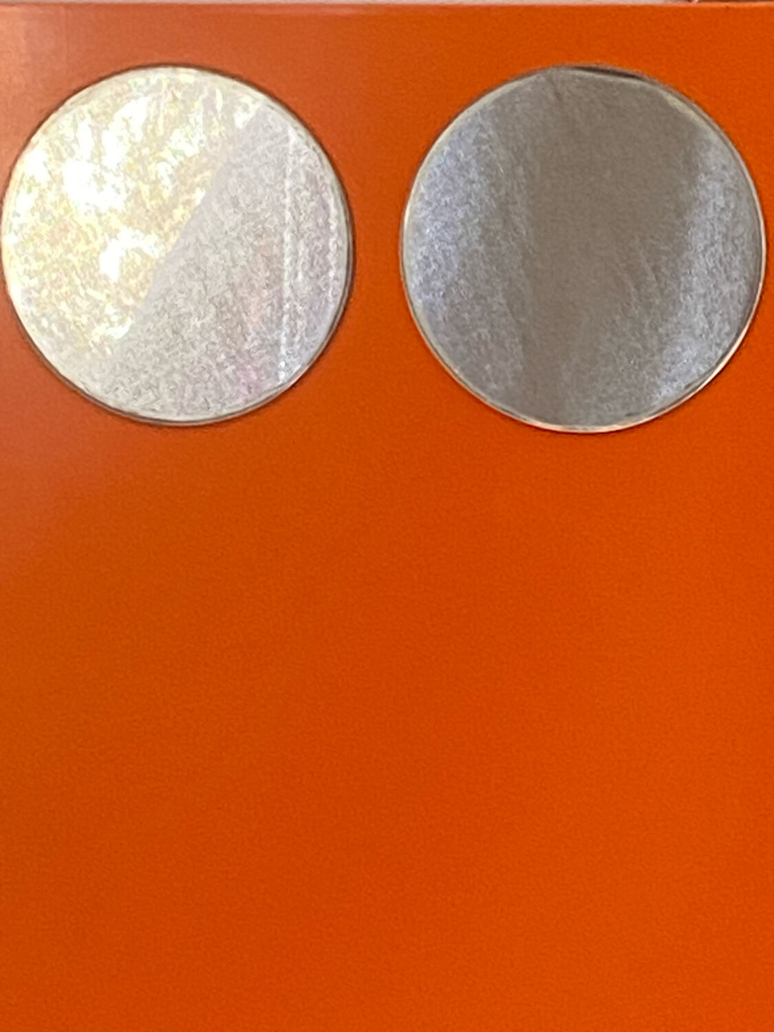 Miroir de type Space Age