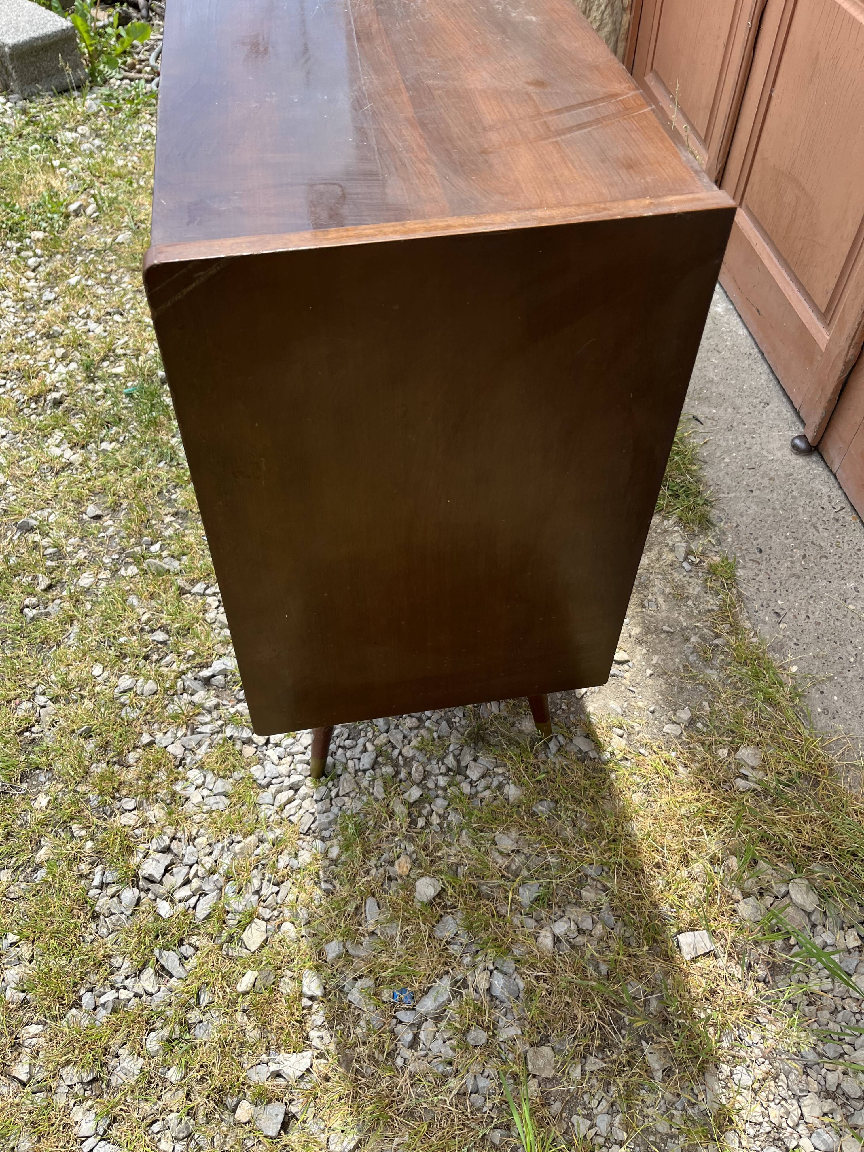 Vintage radio cabinet