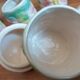 Pastel slushie coffee or tea service