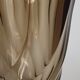 Vase en verre torsadé