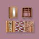 Armoire parisienne art déco chêne massif brut