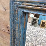 Burmese teak mirror