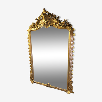 Large mirror old Louis XV 187x126cm