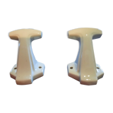 Pair of porcelain paters