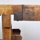 Oak carpenters workbench, circa 1920