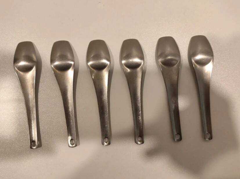 Set de 6 petites cuillères "Contour" de Terence Conran
