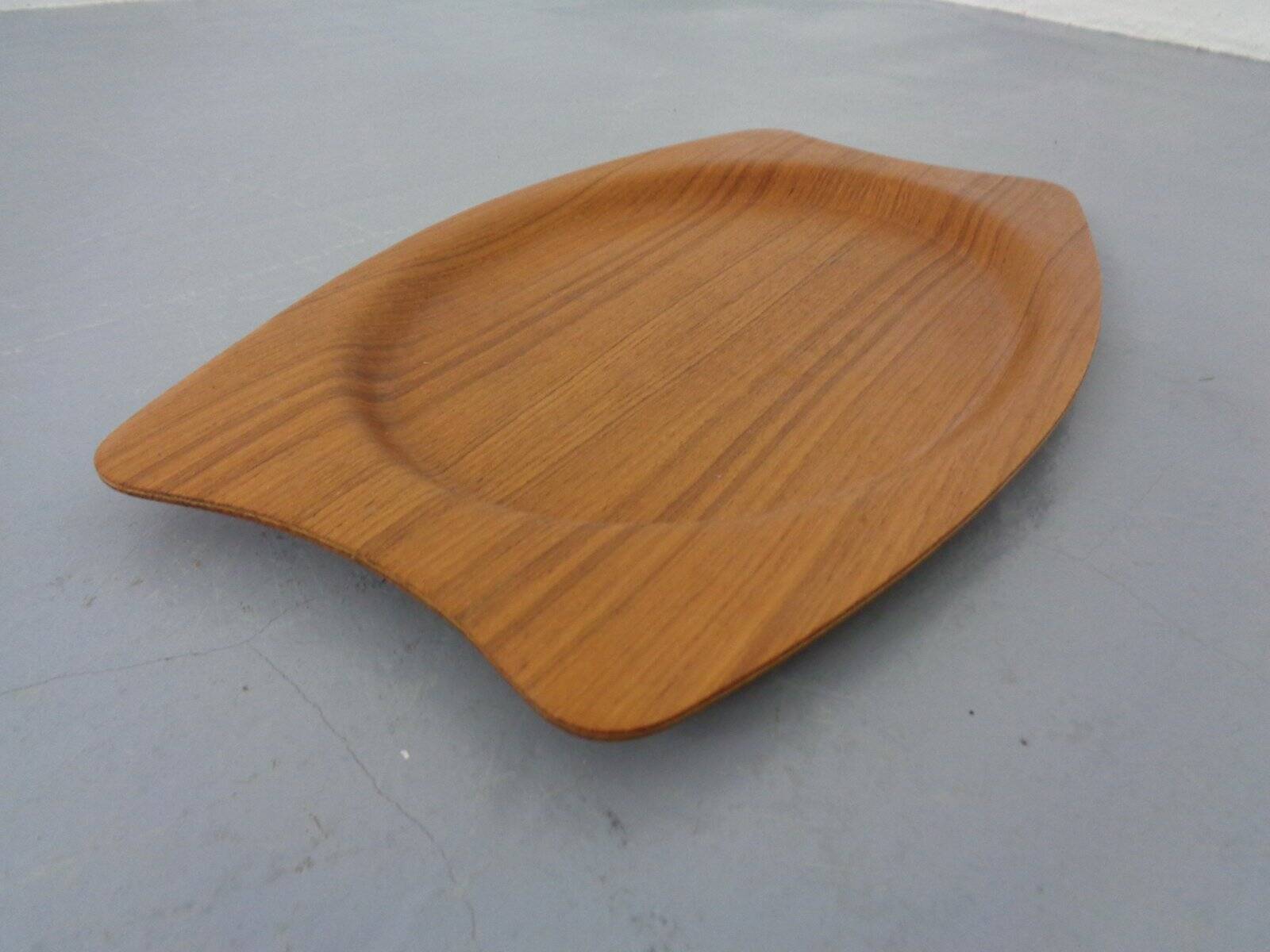 Danish trays in teak from Silva, 1960s, set of 2.