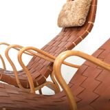 Pair of vintage Pernilla-3 Chaiselongues by Bruno Mathsson