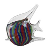 Presse papier poisson en verre de Murano