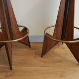 Pair of bar stools 70s