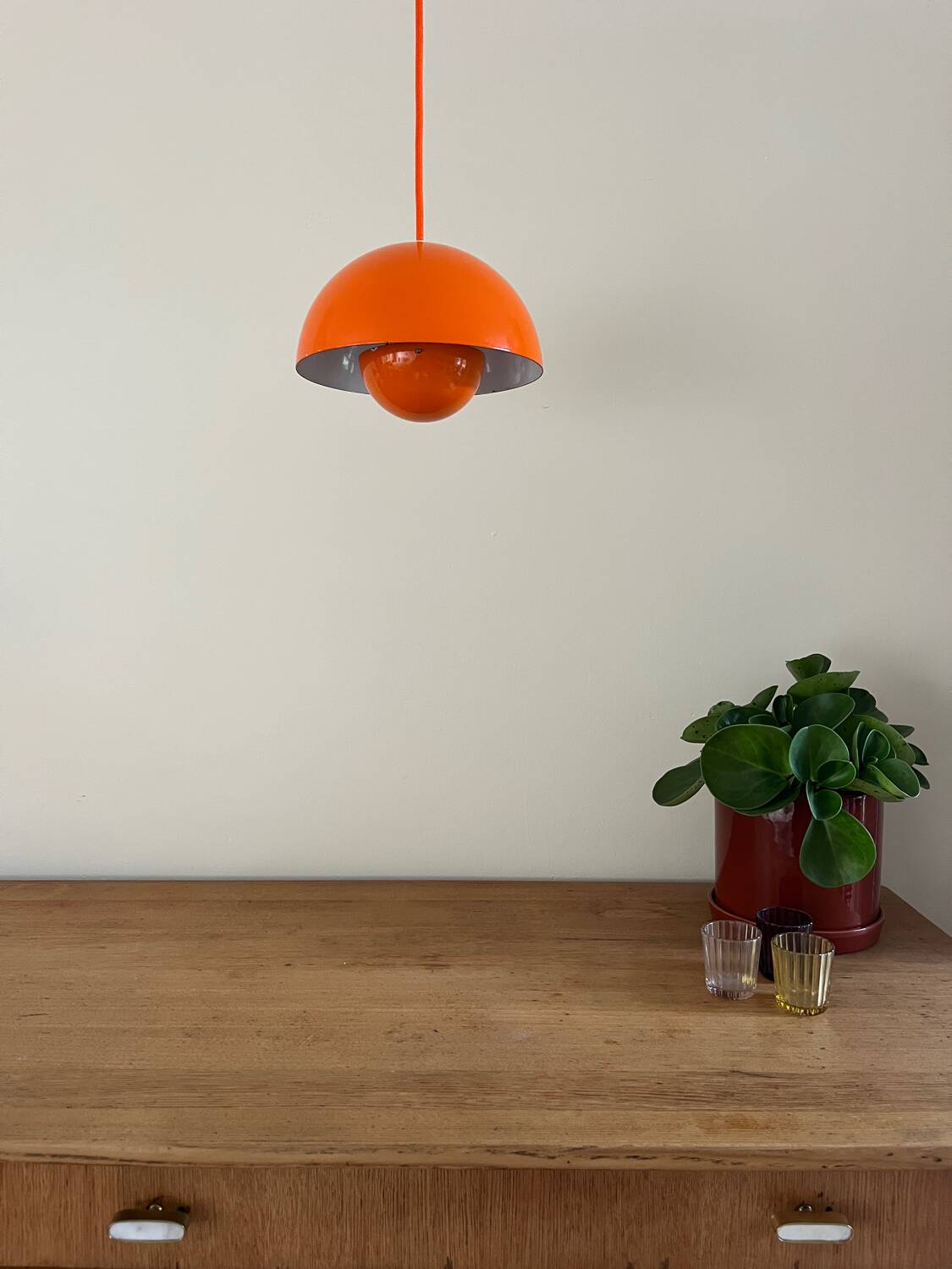 Vintage Verner Panton Flowerpot lamp - Louis Poulsen - Danish design