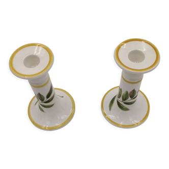 Pair of candle holders