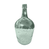 Dame-jeanne vert 5L vert d'eau, bleue transparente